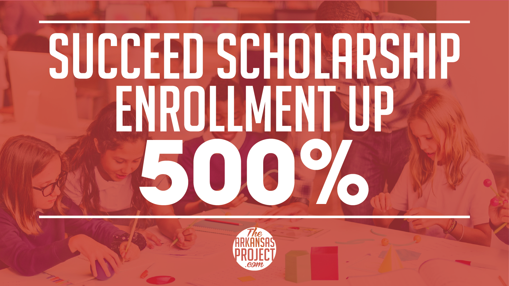 Succeed Scholarship Enrollment Up 500 Percent