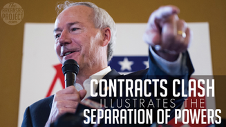 How the Contracts Clash Between the Governor and the Legislature Illustrates the Separation of Power