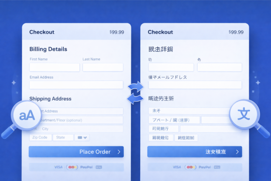 Translate Checkout banner