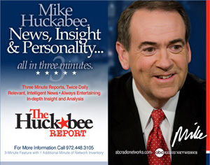 Huck Media Dominance Continues