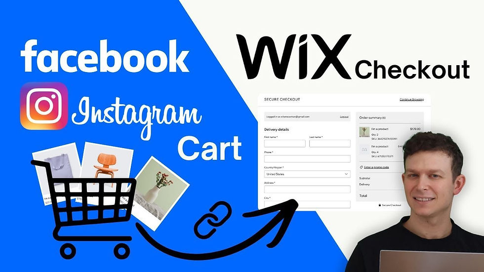 How to Create Meta Checkout URLs for Wix Stores