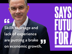 Skills shortage and lack of experience are putting a brake on economic growth, says social mobility charity, Futures for All 