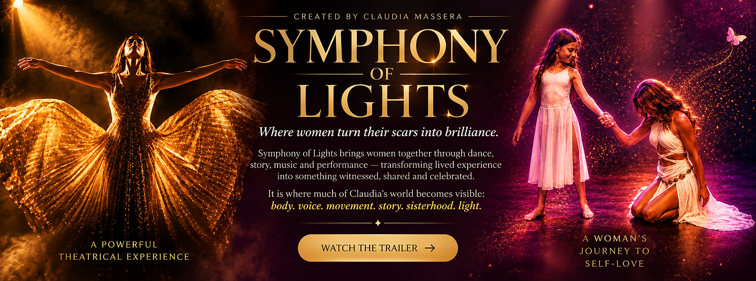 Symphony of Lights, theatrical movement production created by Claudia Massera