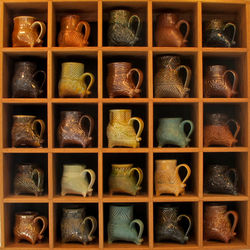four legged mug display