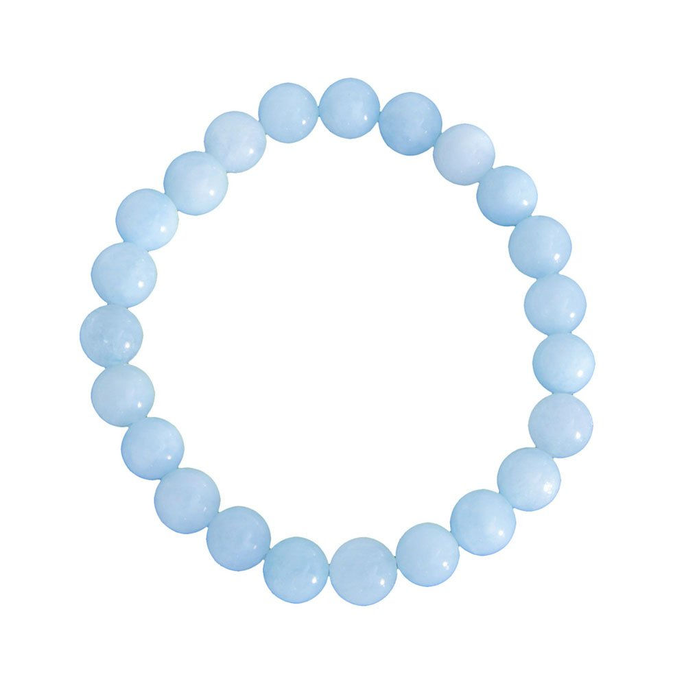 BRACELET Beryl / Aigue Marine Bleue 6 mm