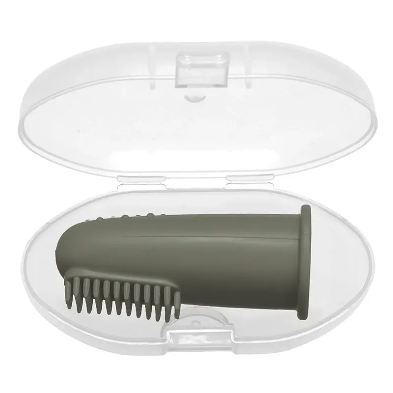 Thumbnail: Silicone Baby Finger Toothbrush