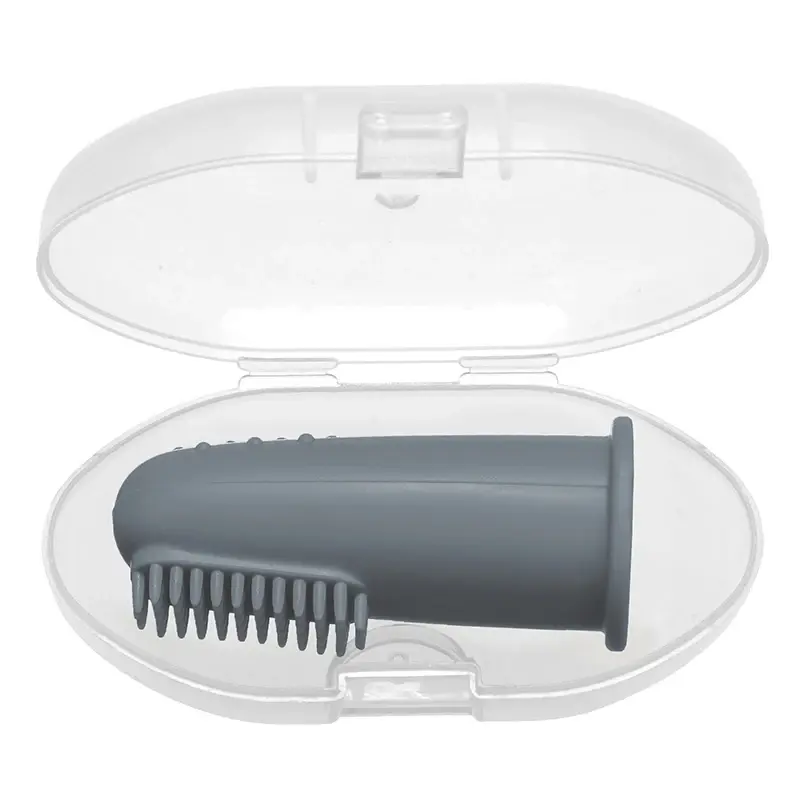 Thumbnail: Silicone Baby Finger Toothbrush