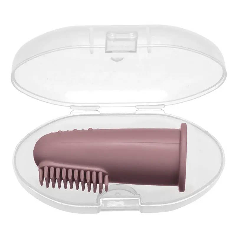 Thumbnail: Silicone Baby Finger Toothbrush