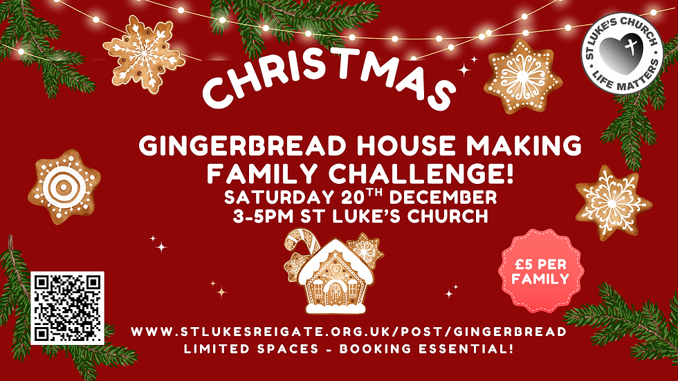 Christmas Gingerbread House Making Family Challenge!