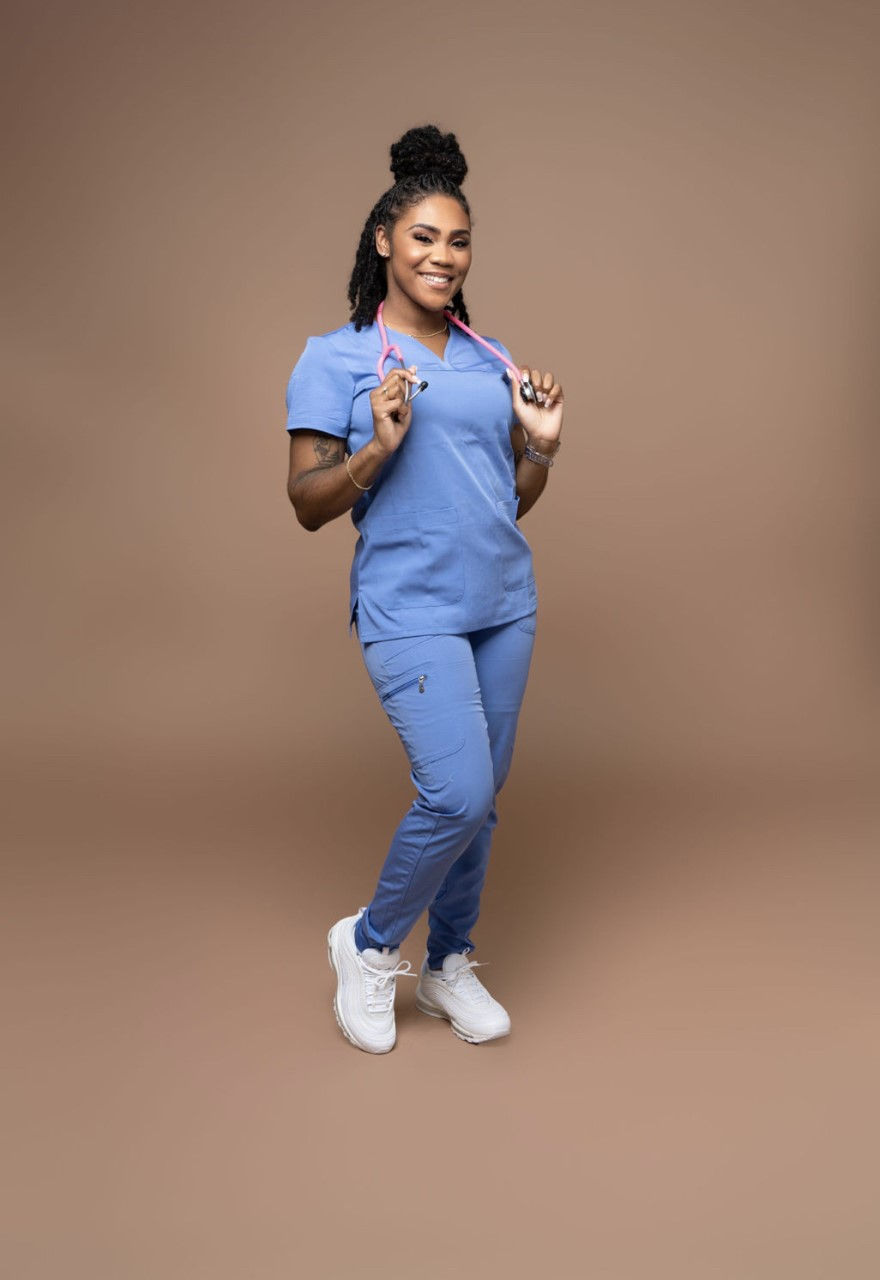 Thumbnail: "IT GIRL" JOGGER SCRUB SET