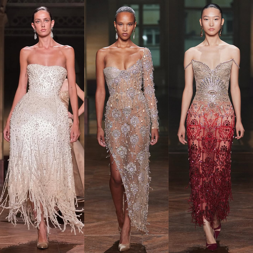 George Hobeika's paris haute couture fashion week show