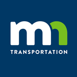 Minnesota Transportation logo with white