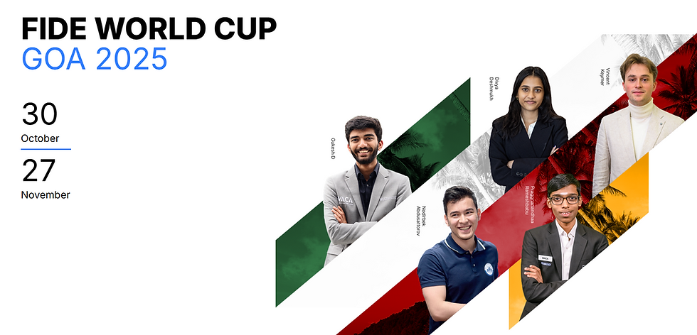 Goa's Chess Spectacle: The FIDE World Cup 2025 Unfolds Like a Thrilling Beachside Adventure