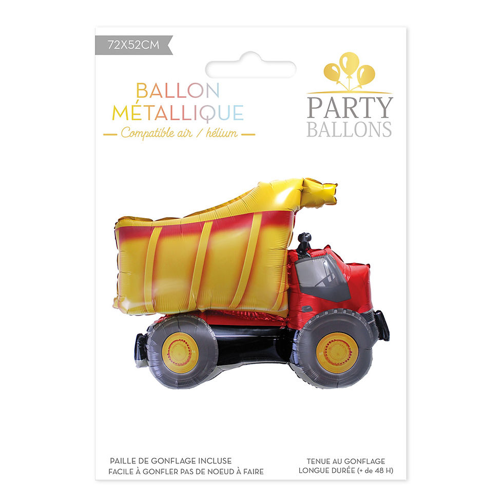 Miniature : Ballon Métal Camion