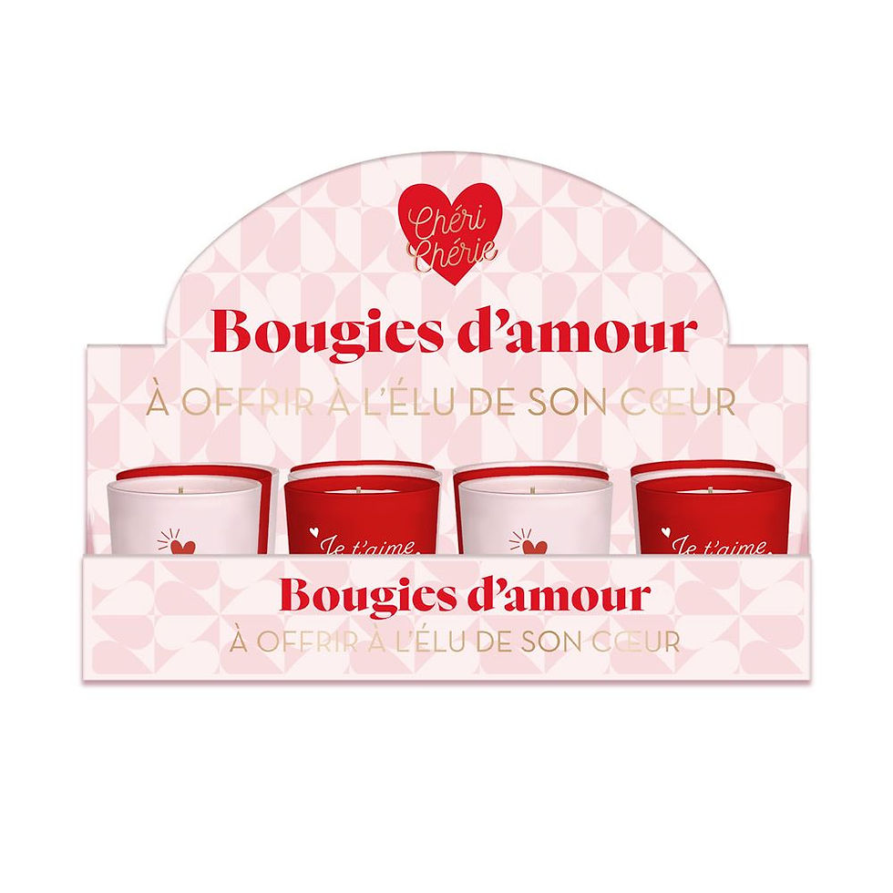 Miniature : Bougies St-Valentin