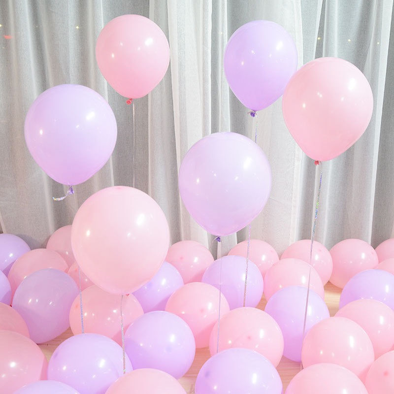 Miniature : Ballon Macaron Pastel Rose x30
