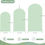 Miniature : Housse Cerceau Oval Vert Sauge