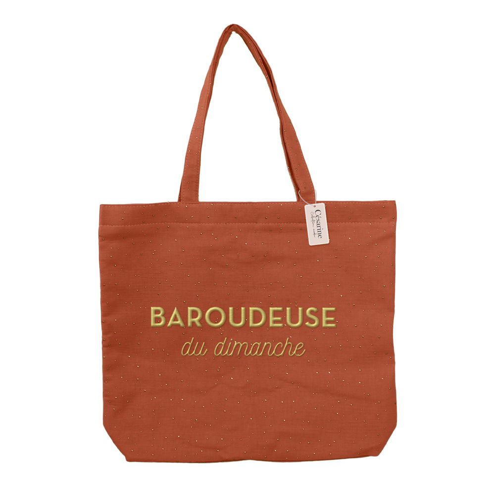 Sac Cabas Brodé Baroudeuse