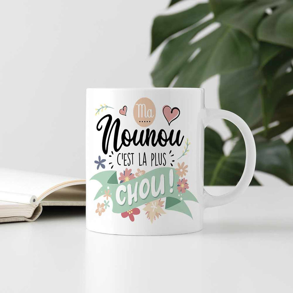 Miniature : Mug Ma Nounou c'est la plus chou
