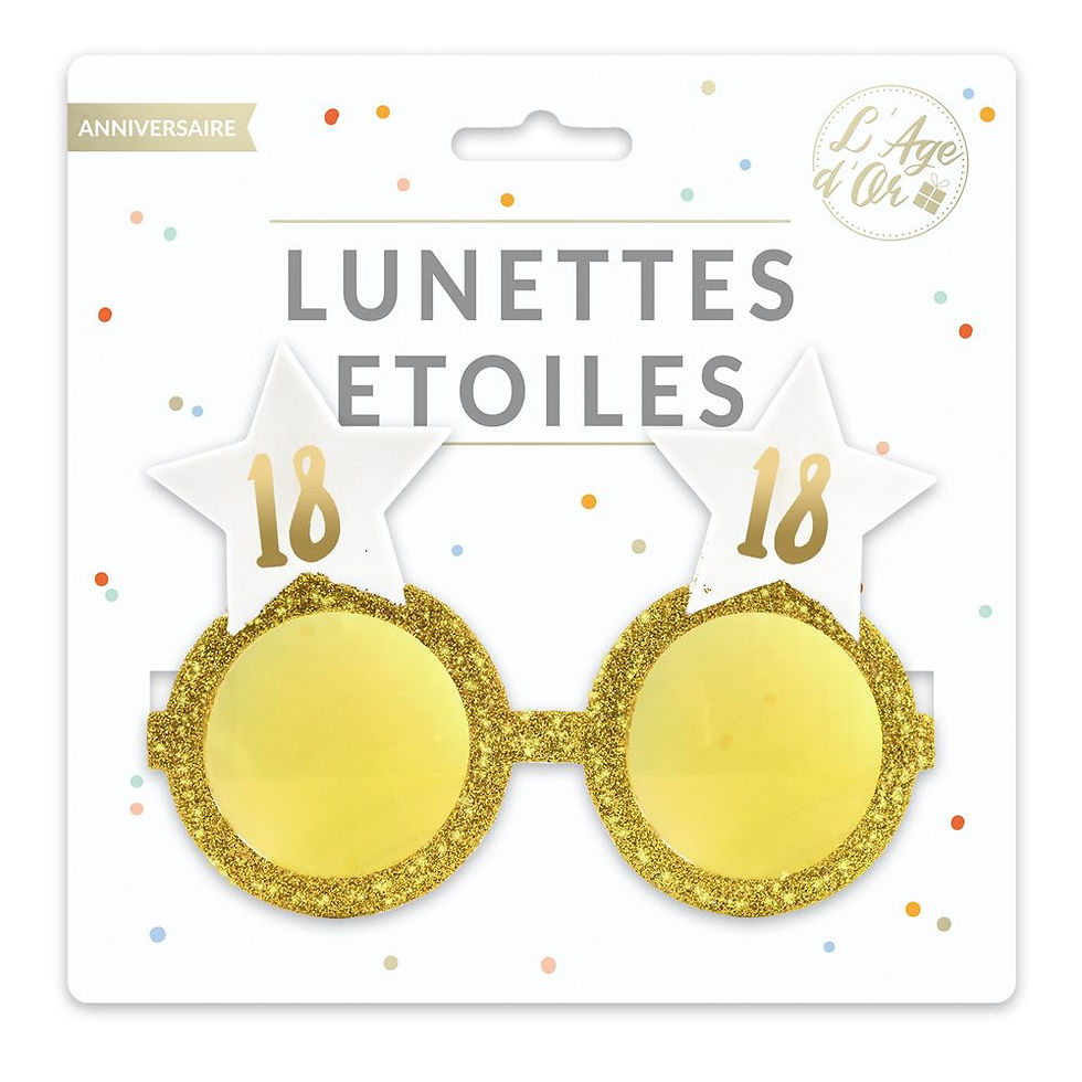 Miniature : Lunettes étoile 18ans