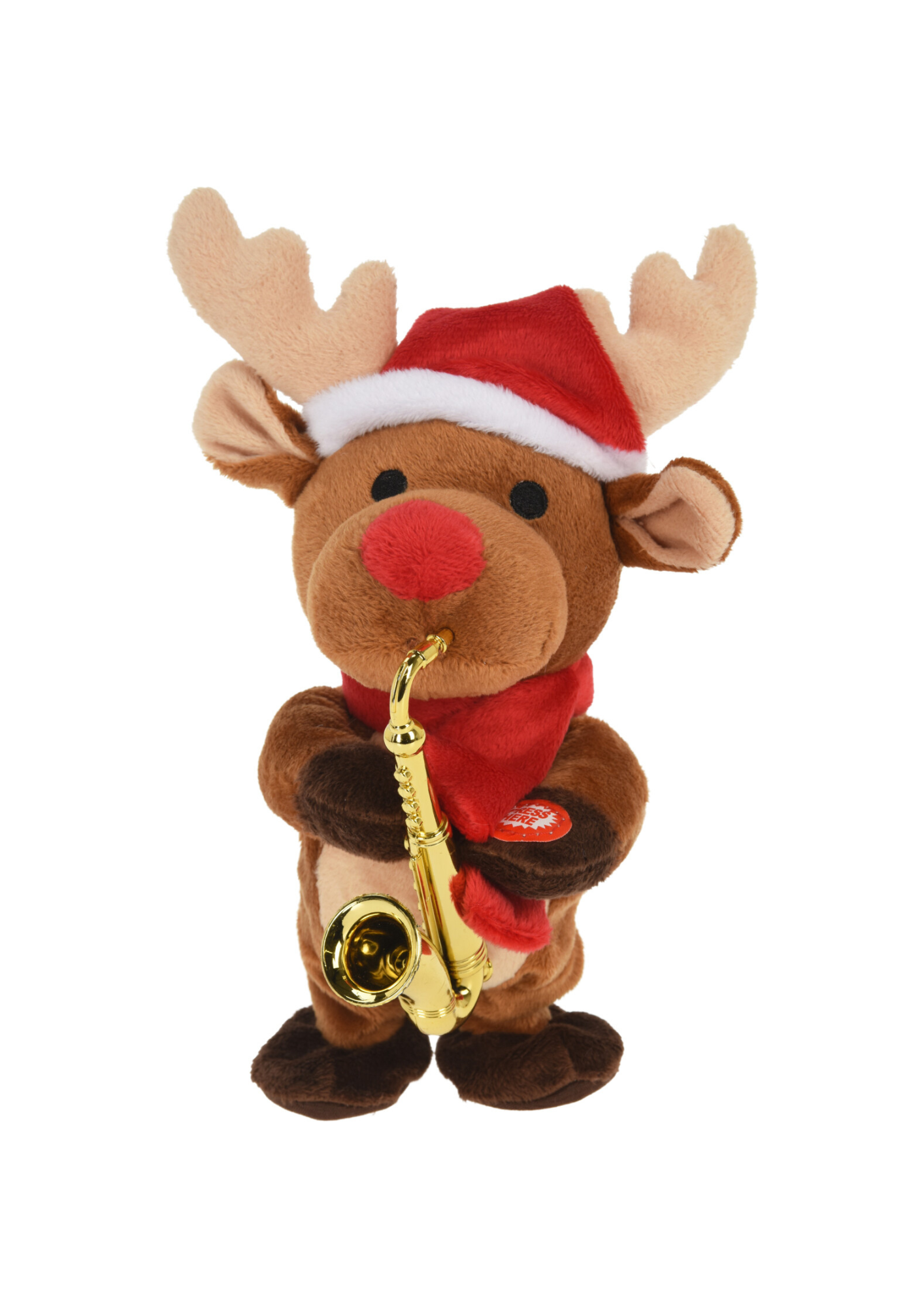 Renne avec Saxophone