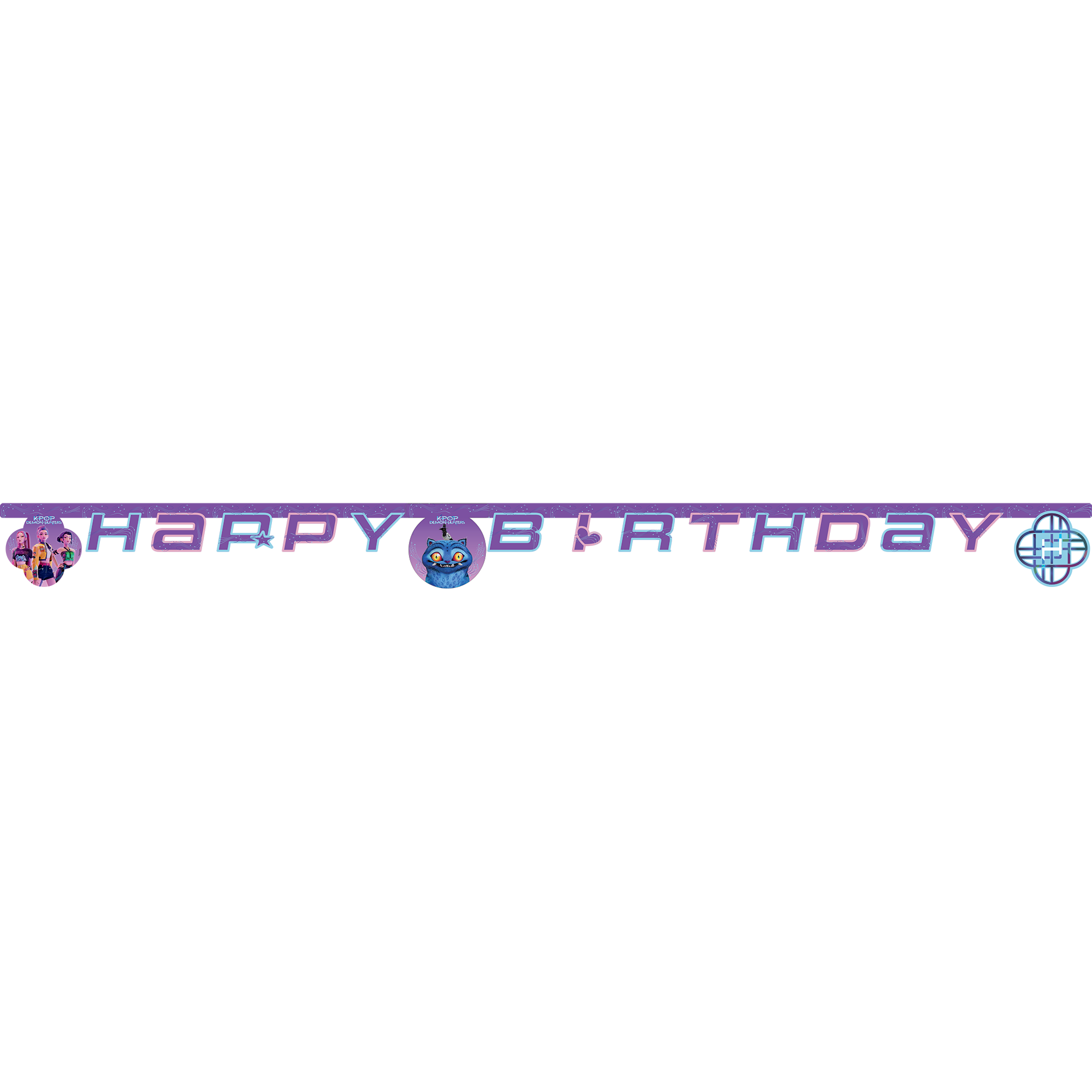 Guirlande happy birthday kpop 2m
