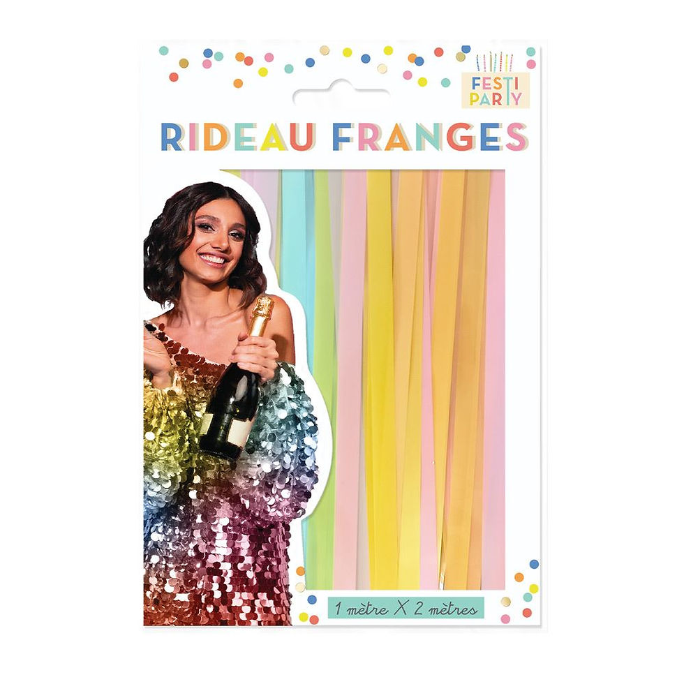 Miniature : Rideau Franges Festi Party