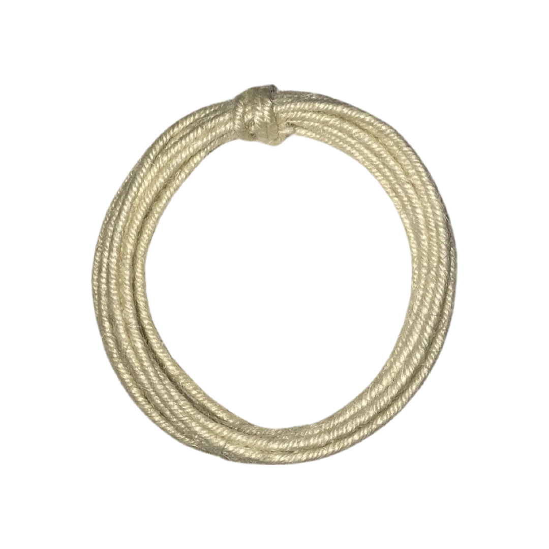 Fil de Fer Jute Blanc 3m