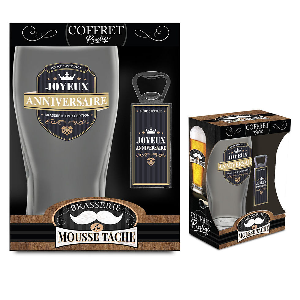 Miniature : Coffret Bière Joyeux Anniversaire