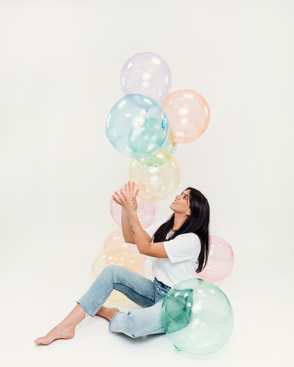 Miniature : Ballon Parme 4D