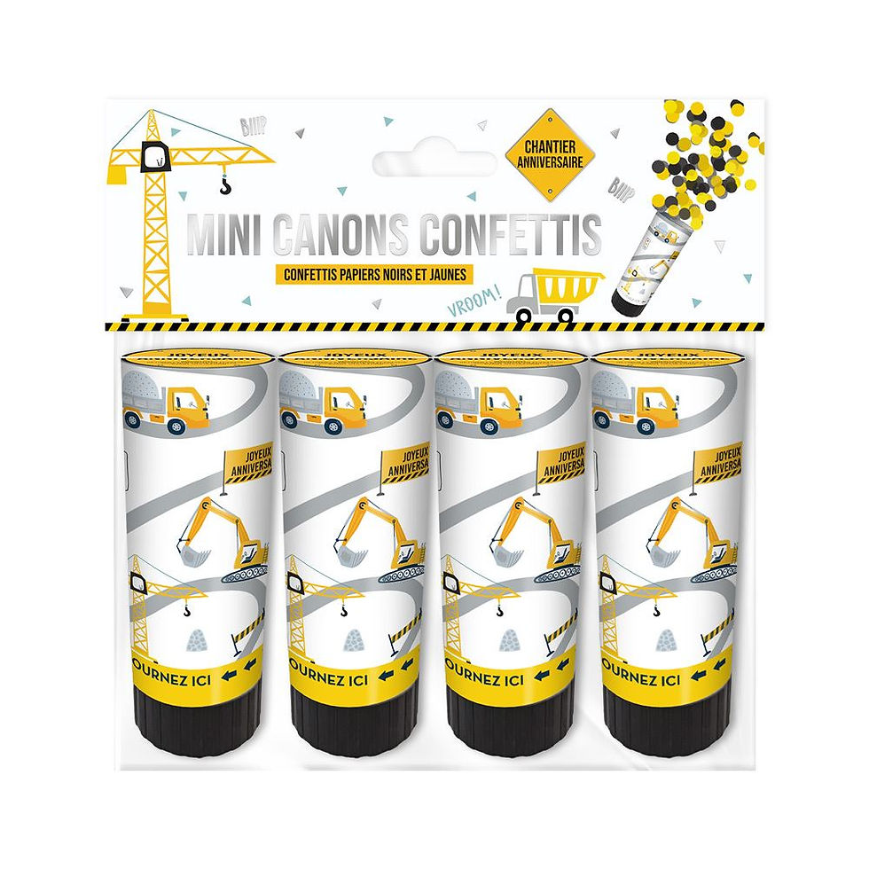 Miniature : Mini Canon Confettis Chantier