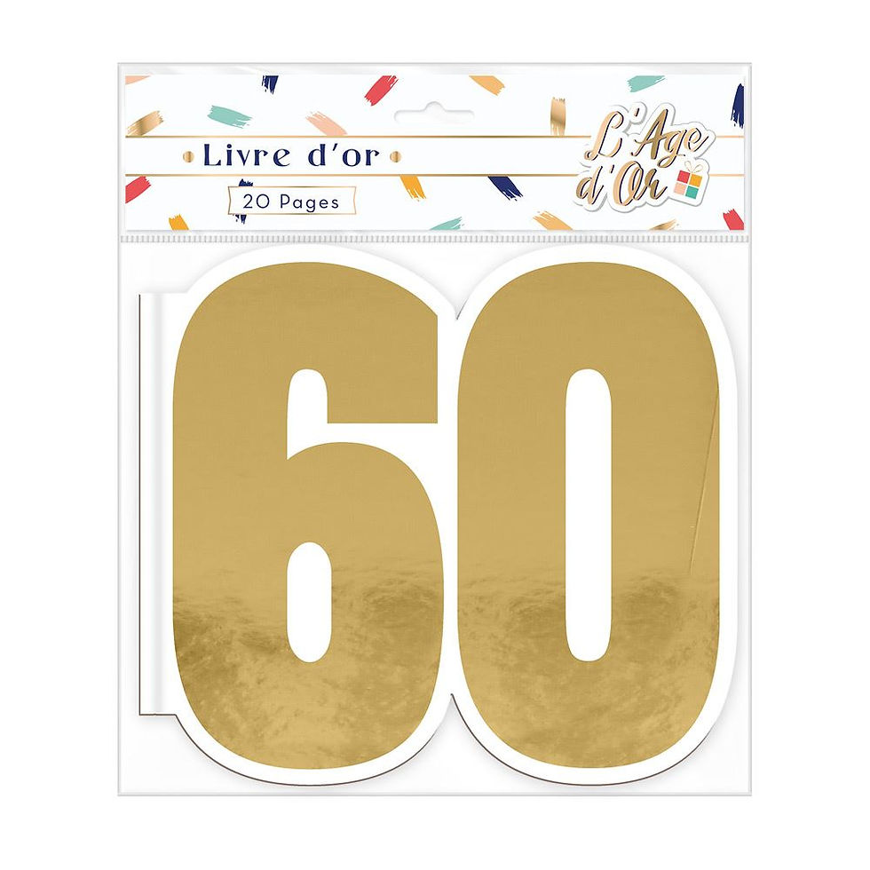 Miniature : Livre d'or 60 ans