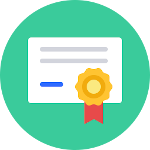 certificado de pureza de água de gelo