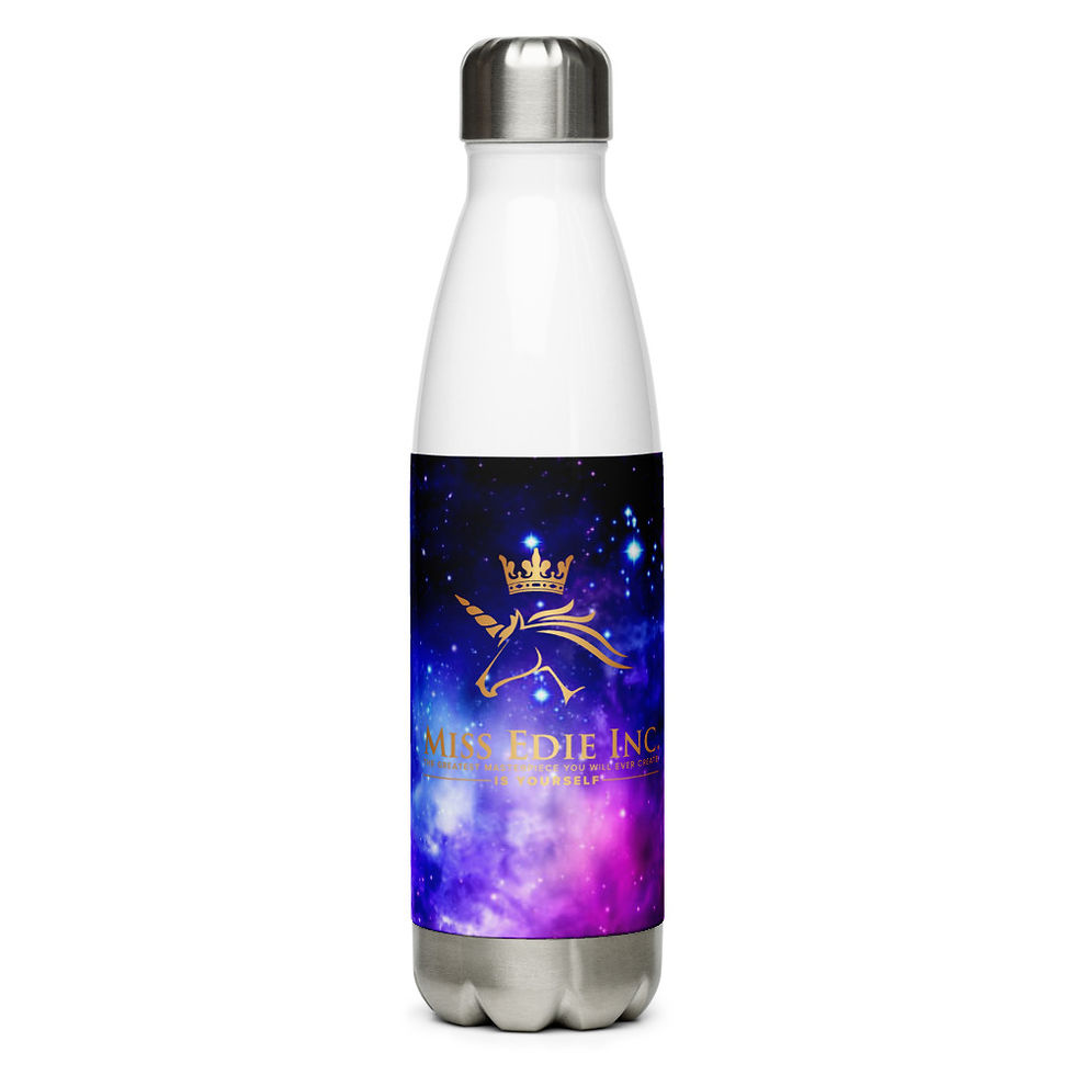 縮圖：Galaxy Miss Edie Stainless Steel Water Bottle