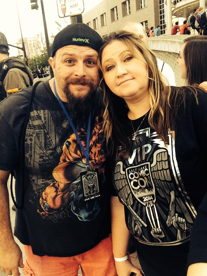 Terry and his wife, Camille