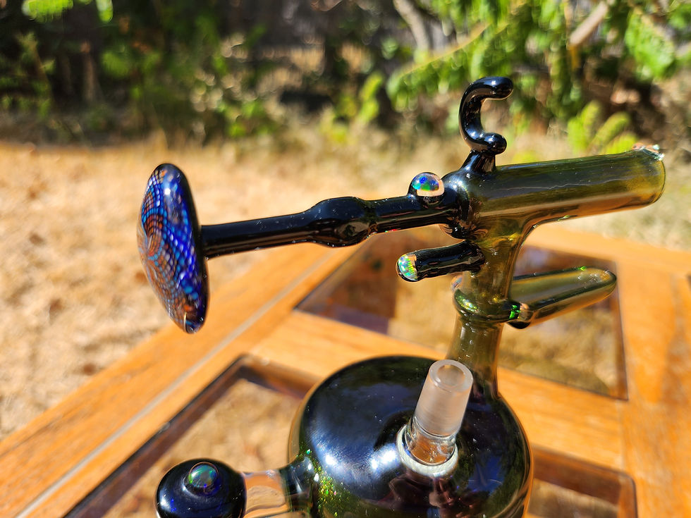 Thumbnail: Etai Rahmil & Adam Reetz Collaboration Custom Glass Antique Blowtorch Fire Opal!