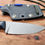Thumbnail: Blue Carbon Fiber Gavko Custom Necker Fixed Blade Knife with Kydex Sheath
