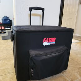 Thumbnail: 1 of 100 ever made! Marshall Orange Crunch with custom slip cover & Gator padded