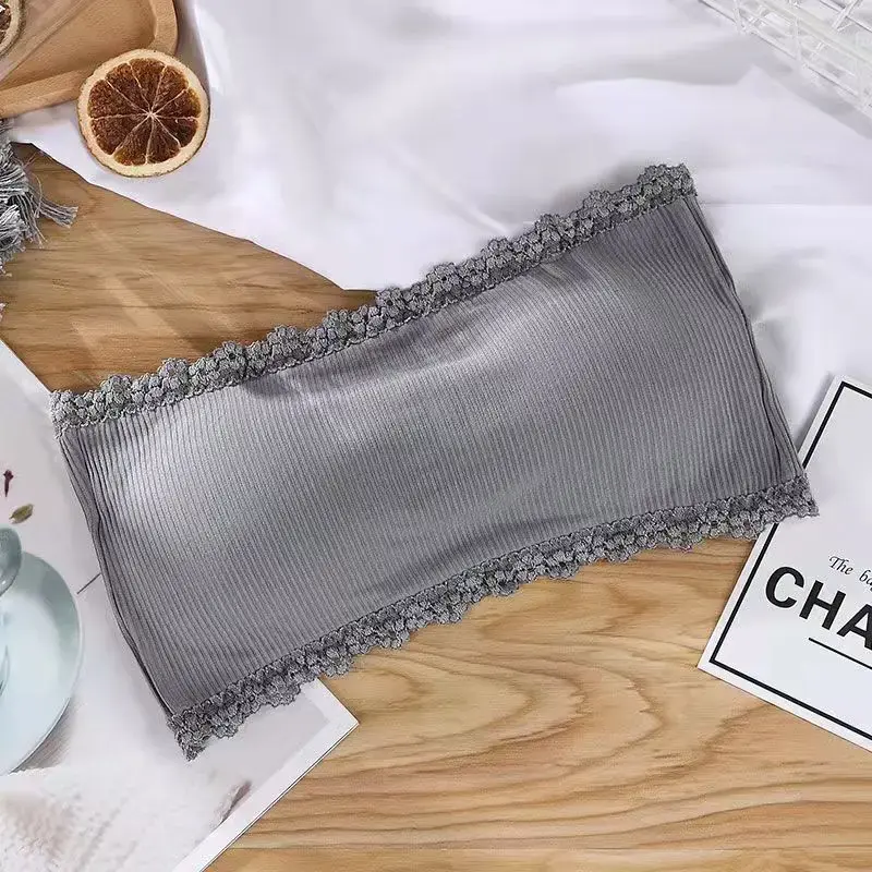Thumbnail: Invisible Lace Strapless Push-Up Bra