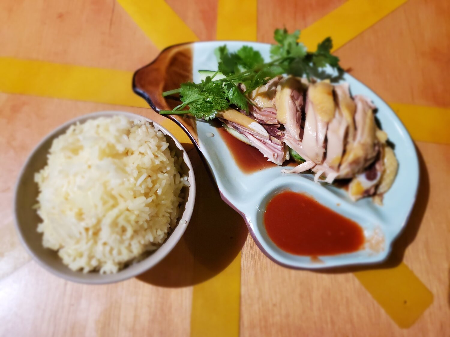 Arranged Food and Objects