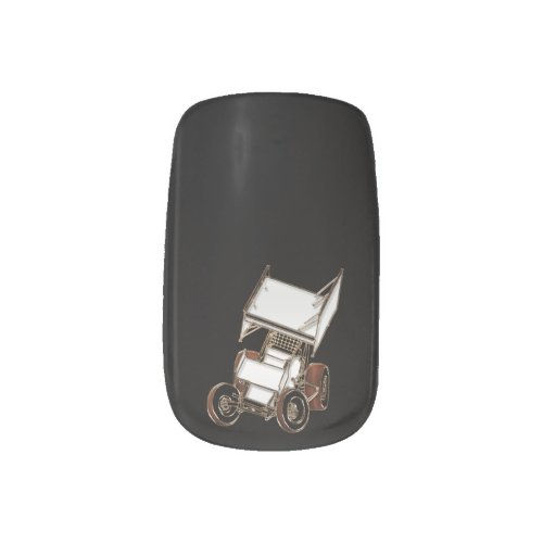 Hot Deals! Dirt Sprint Car Skewed 2 Minx Nail Wraps