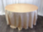 Gold French Pleat