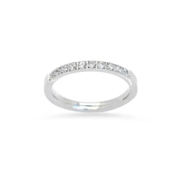 Thumbnail: ETERNITY RING SILVER