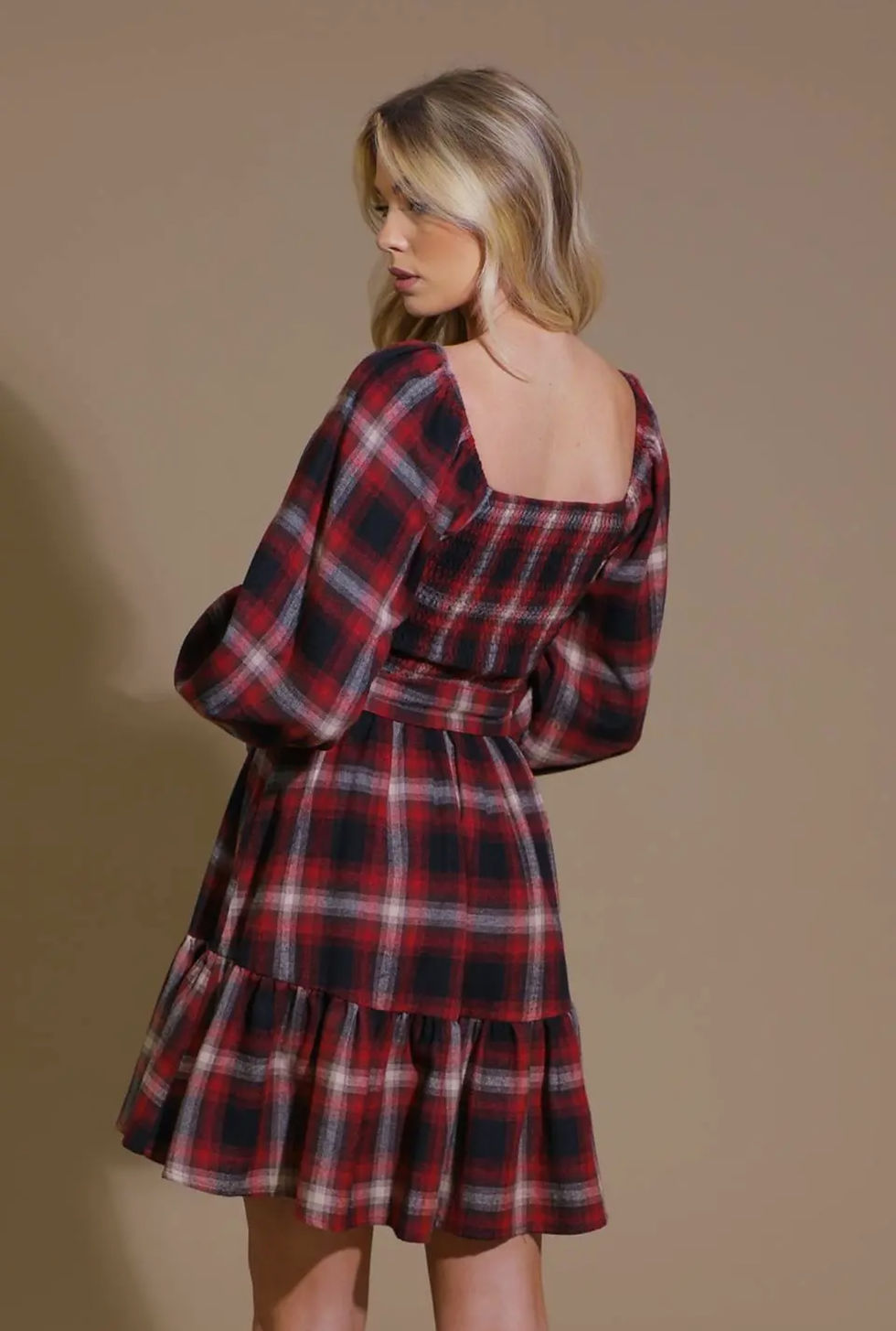 Thumbnail: Plaid Mini Dress