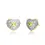 Thumbnail: HEART PAVE EARRINGS