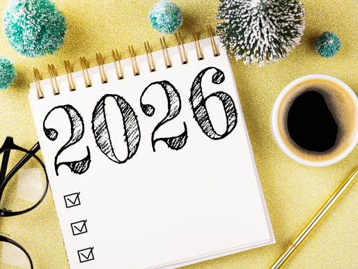 2026 New Years resolutions list, tick boxes, but blank