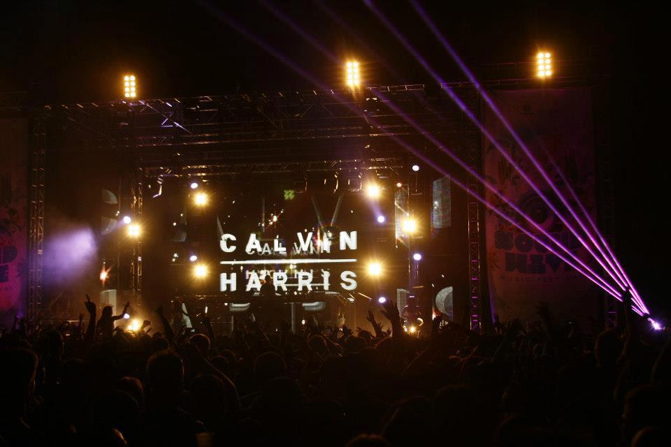 calvin Harris @ Soundwave 2013