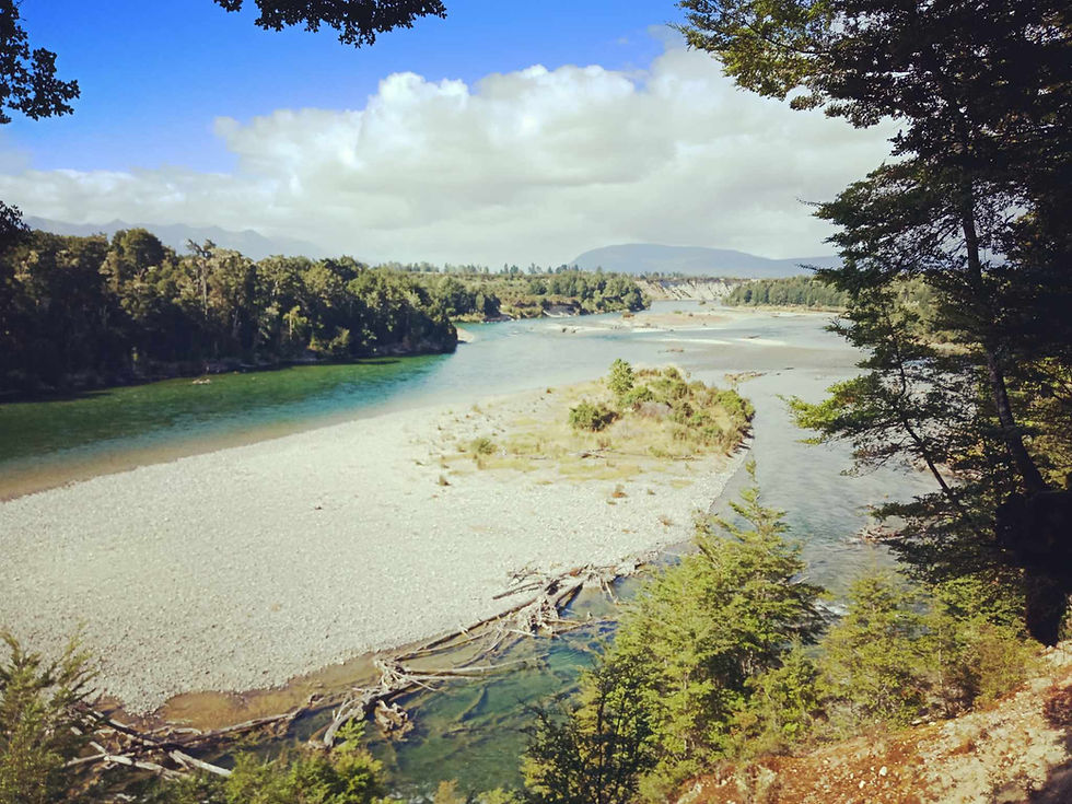 Waiau River on the Kepler Track