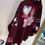 Thumbnail: BURGANDY Girl World Hoodie