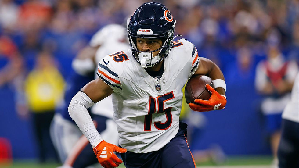 Image Credit: Chicago Bears. Despite entering his third season, the urgency is already there for Odunze to become the league's next big-name receiver. Jaxon Smith-Njigba's recent extension with the Seattle Seahawks should be the wake-up call needed, but the need to perform might be emphasized further if Puka Nacua gets a deal done with the Los Angeles Rams. 